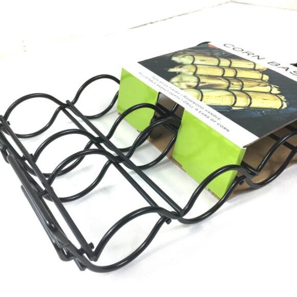 BBQ Four Ears of corn Charcoal Grill Holder NWT NOS - Picture 9 of 10